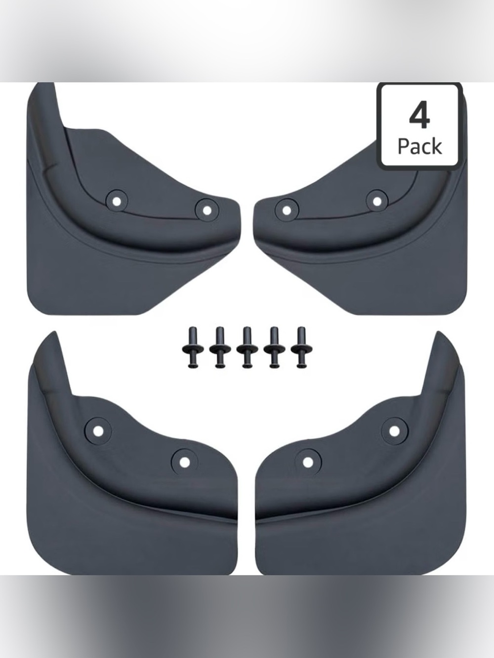 Tesla Model Y Juniper 2025-2026 Mud Flaps TPE Splash Guards 4PCS No Drill
